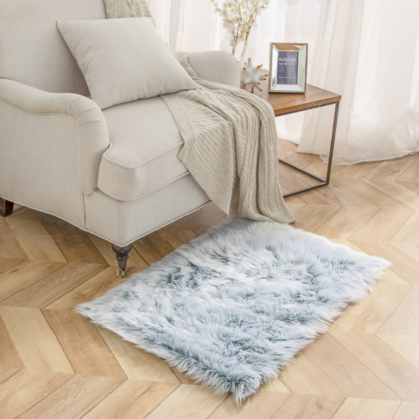 Mercer41 Imerio Faux Fur Rug Wayfair